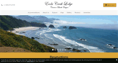 Desktop Screenshot of ecolacreeklodge.com